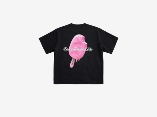 ICE CREAM BLACK TEE