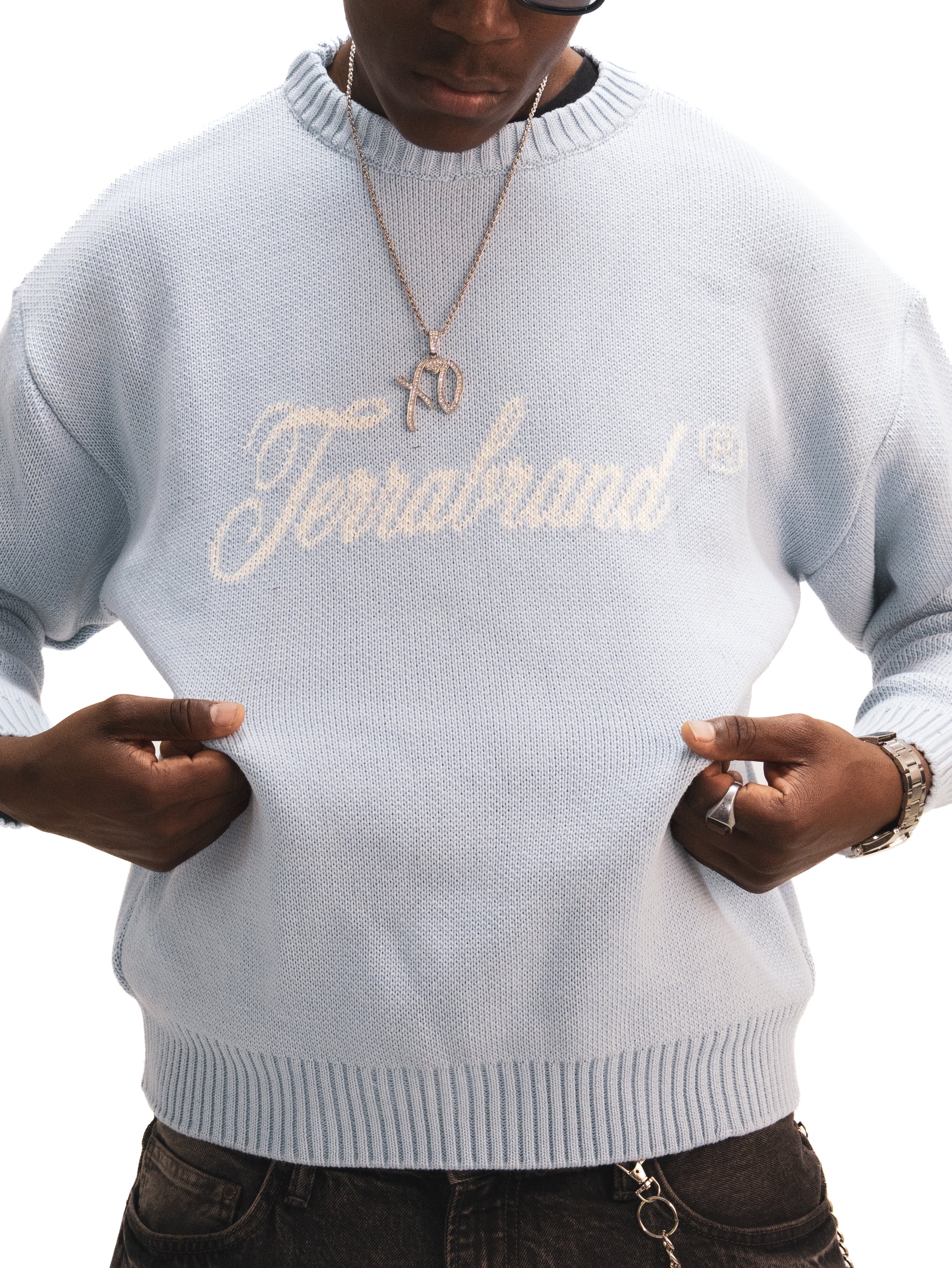 SKY BLUE SWEATER TERRABRAND