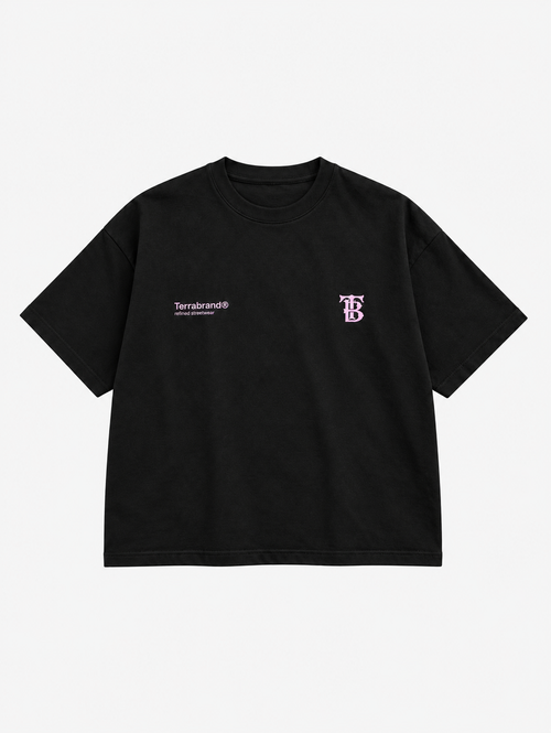 BLACK HEAVYWEIGHT TEE