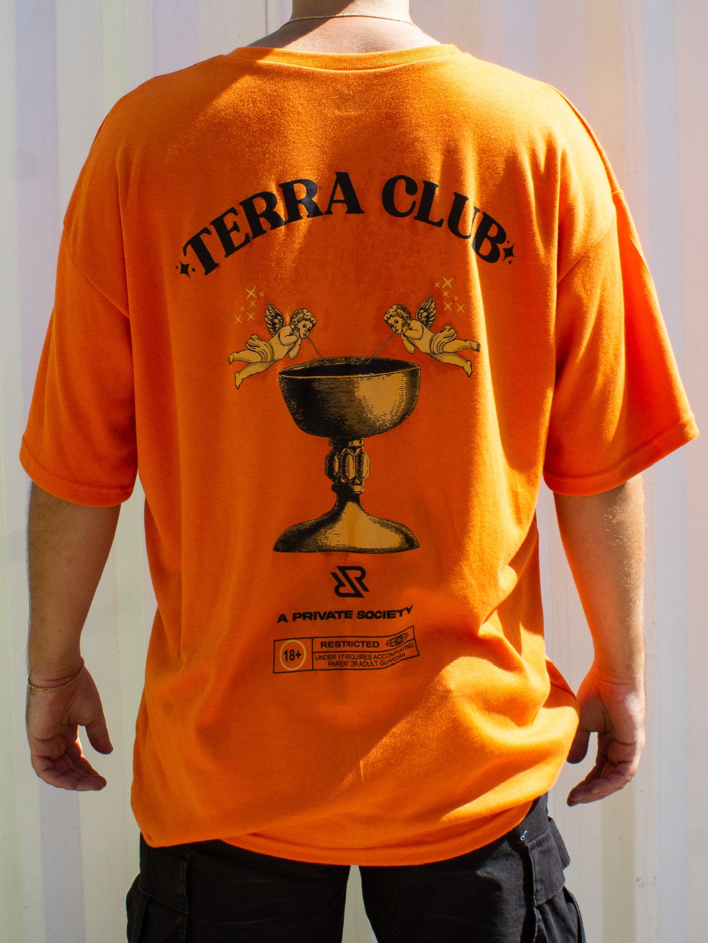 TERRA CLUB TEE ORANGE