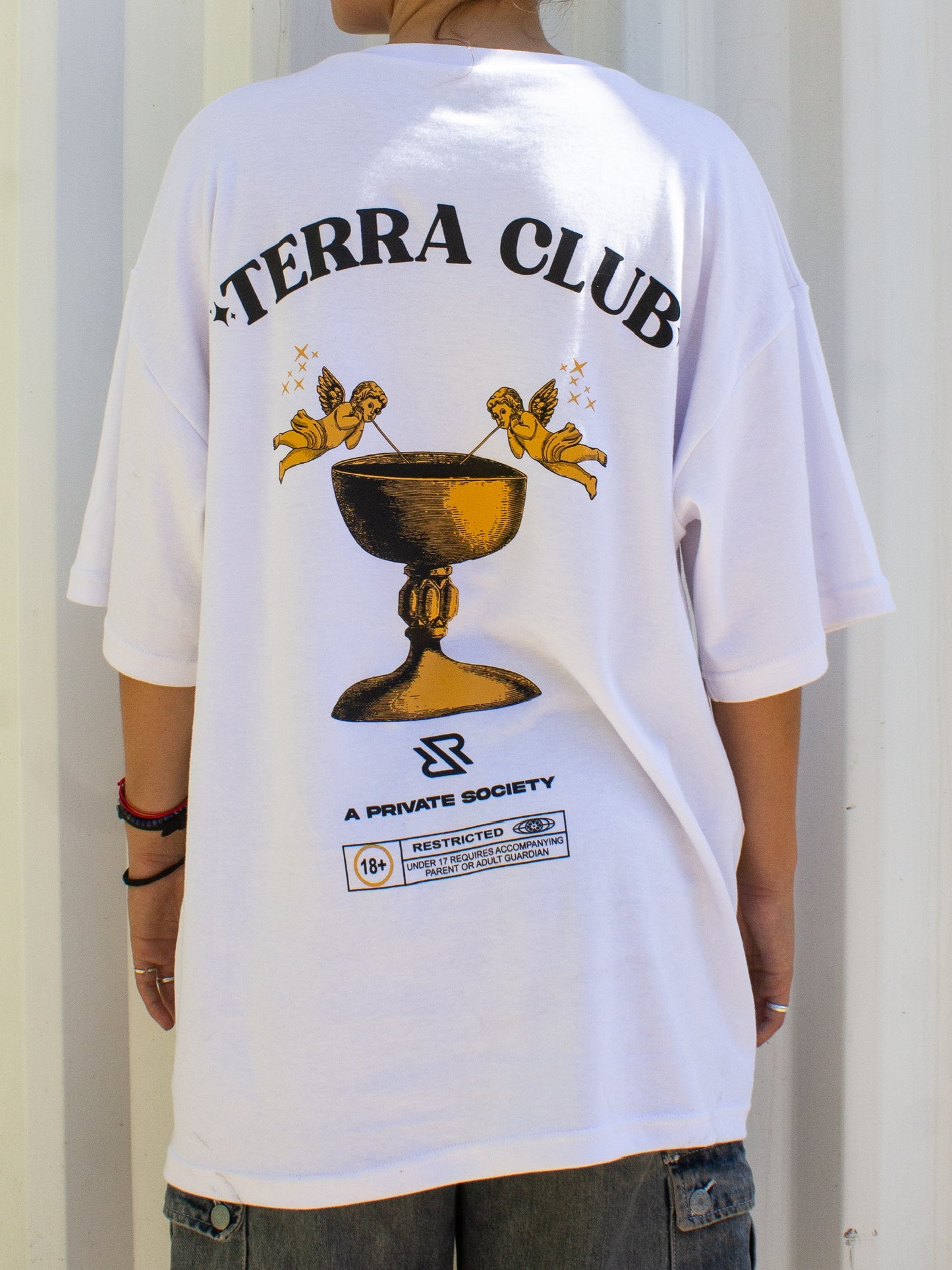 TERRA CLUB TEE WHITE