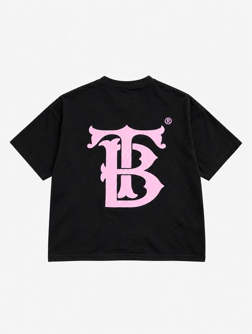 BLACK HEAVYWEIGHT TEE