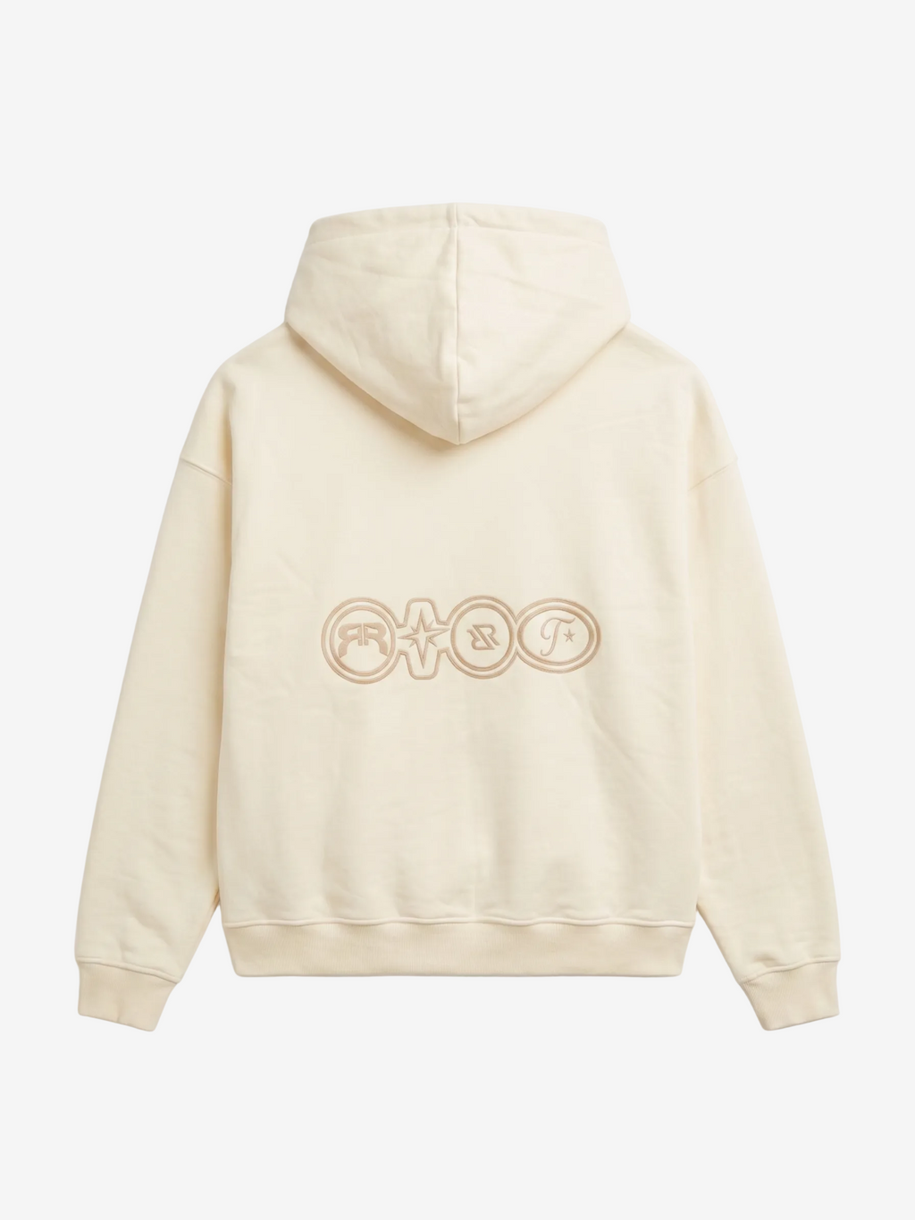 RAW HOODIE ZIP LOGO