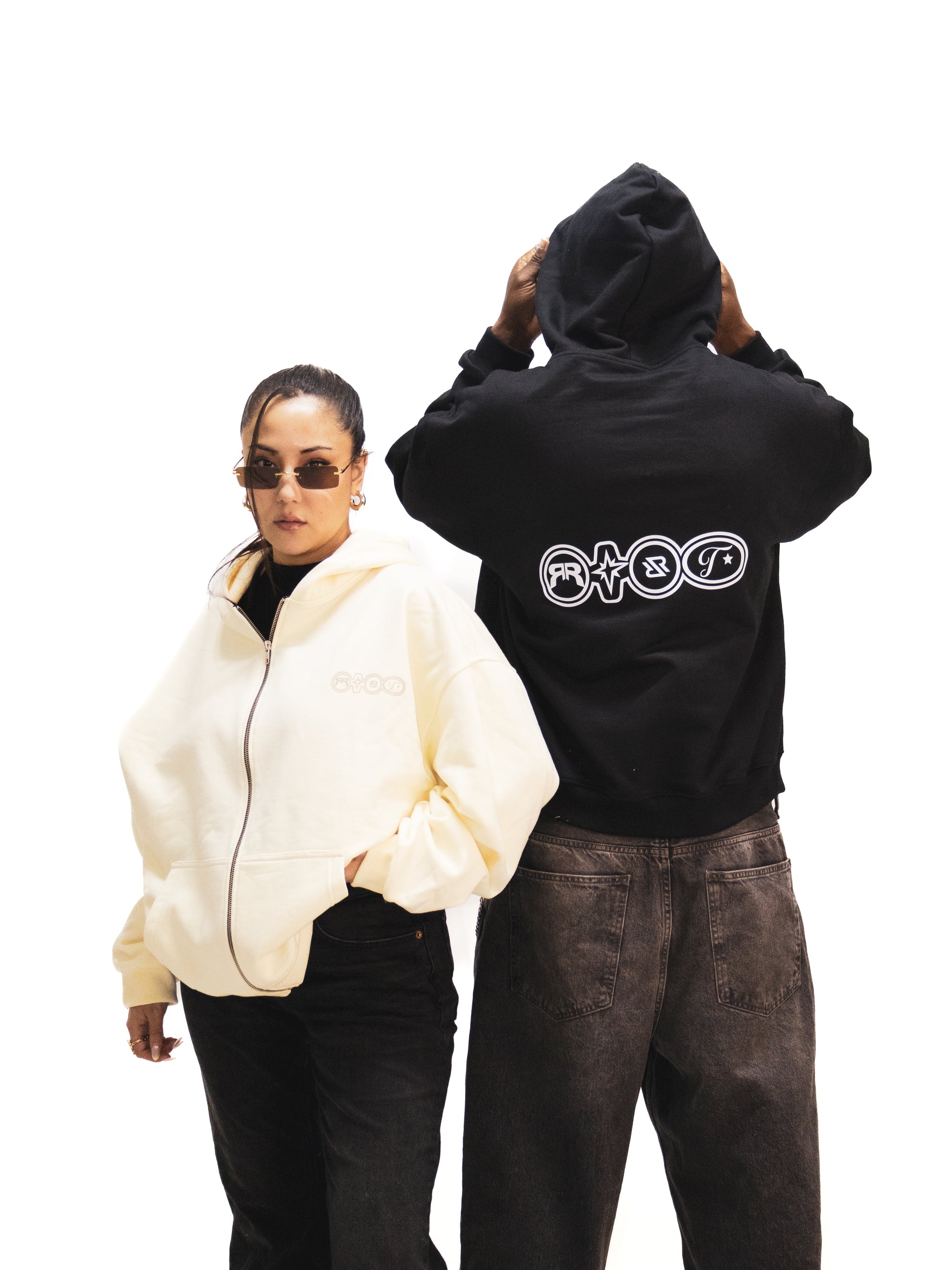 BLACK HOODIE LOGO
